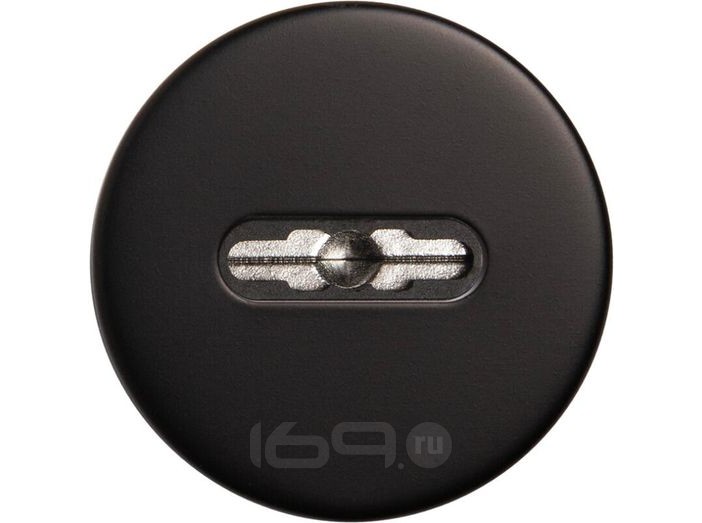 Накладка на сувальдный замок ESC.S-auto.RLR/R.486 BL-24 черный (1шт.)