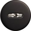 Накладка на сувальдный замок ESC.S-auto.RLR/R.486 BL-24 черный (1шт.)