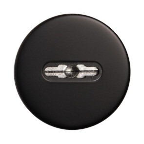 Накладка на сувальдный замок ESC.S-auto.RLR/R.486 BL-24 черный