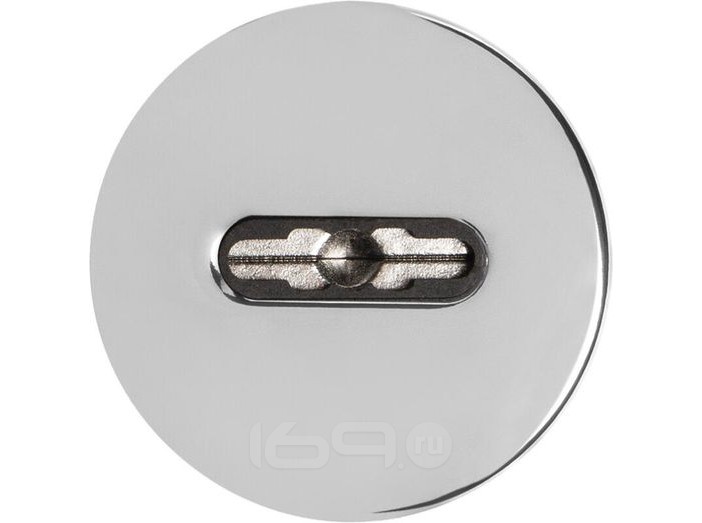 Накладка на сувальдный замок ESC.S-auto.RLR/R.486 CP-8 хром (1шт.)