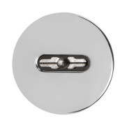 Накладка на сувальдный замок ESC.S-auto.RLR/R.486 CP-8 хром