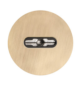 Накладка на сувальдный замок ESC.S-auto.RLR/R.486 SSG-39 сатинированное золото