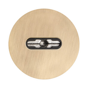 Накладка на сувальдный замок ESC.S-auto.RLR/R.486 SSG-39 сатинированное золото