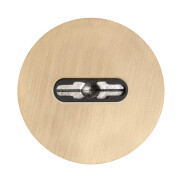 Накладка на сувальдный замок ESC.S-auto.RLR/R.486 SSG-39 сатинированное золото