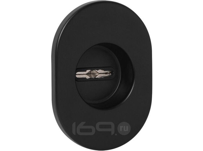 Накладка на сувальдный замок ESC.S-auto.RLR/U/R.477 BL-24 черный (1шт.)
