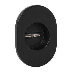 Накладка на сувальдный замок ESC.S-auto.RLR/U/R.477 BL-24 черный