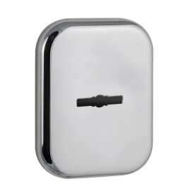 Накладка на сувальдный замок ESC.S-auto.TRD/K.486-S с автомат. шторками CP-8 хром