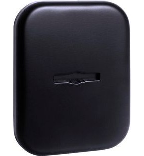 Накладка на сувальдный замок ESC.S-auto.TRD/K.486-S с авт.шторками BL-24 черный