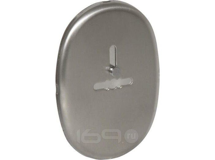 Накладка на сувальдный замок ESC.S-lift.ECO/OV.476 (ESC 476 eco) с шторкой SN мат.никель
