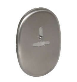 Накладка на сувальдный замок ESC.S-lift.ECO/OV.476 (ESC 476 eco) с шторкой SN мат.никель