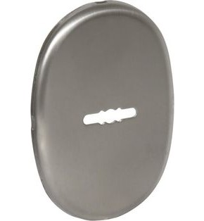 Накладка на сувальдный замок ESC.S.ECO/OV.475 (ESC 475 eco) SN мат.никель