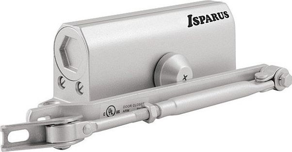 Доводчик для двери «ISP 430» Серебро (50-110 кг)