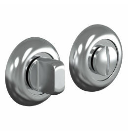 Фиксатор на круглой розетке Bravo «A/Z-4WC» SC МатХром (пром.)