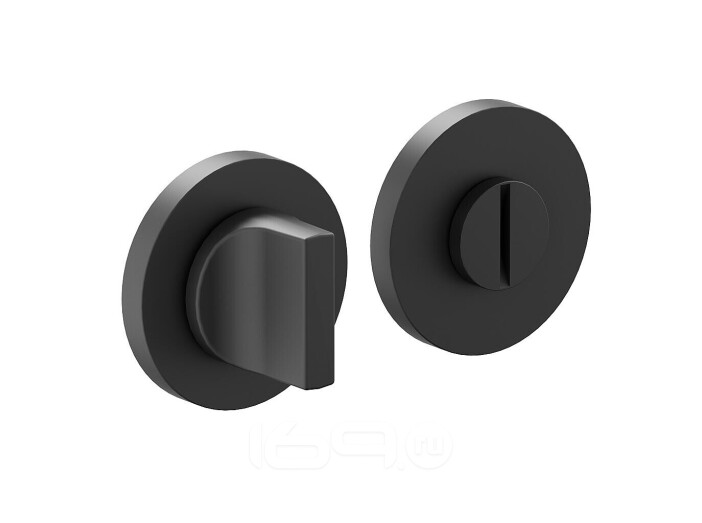 Фиксатор на круглой розетке Bravo A/Z-5WC SB МатЧерный