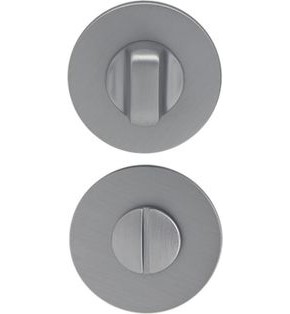 Фиксатор на круглой розетке Vantage BK05L-2 SL матовый хром