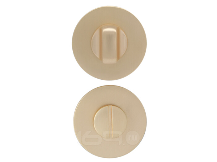 Фиксатор на круглой розетке Vantage BK05SG сатин.  Золото