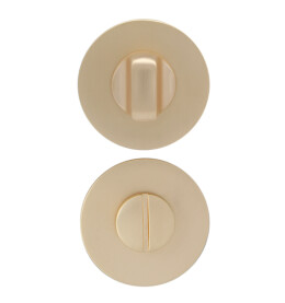 Фиксатор на круглой розетке Vantage BK05SG SL сатин.  Золото