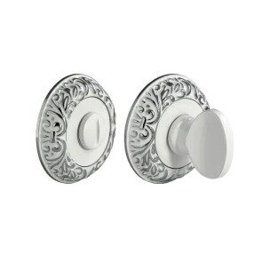 Фиксатор сантехнический Morelli MH-WC-CLP W/PC белая эмаль/хром