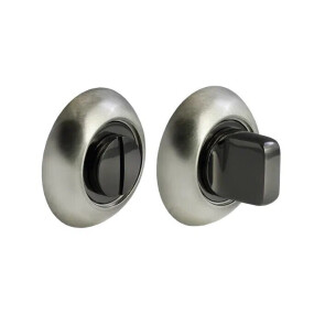 Фиксатор сантехнический Morelli MH-WC SN/BN белый никель/черный никель