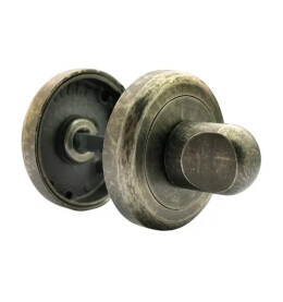 Фиксатор сантехнический на круглой розетке Morelli CC-WC FEA античное железо