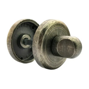 Фиксатор сантехнический на круглой розетке Morelli CC-WC FEA античное железо