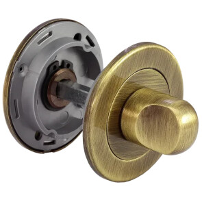 Фиксатор сантехнический на круглой розетке Morelli LUX-WC CAFFE кофе