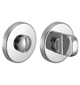 Фиксатор сантехнический на круглой розетке Morelli LUX-WC-R5 CRO хром