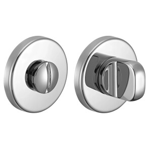 Фиксатор сантехнический на круглой розетке Morelli LUX-WC-R5 CRO хром