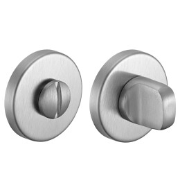 Фиксатор сантехнический на круглой розетке Morelli LUX-WC-R5 CSA матовый хром