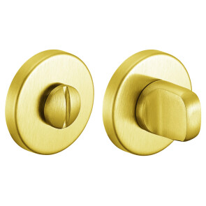 Фиксатор сантехнический на круглой розетке Morelli LUX-WC-R5 OSA матовое золото