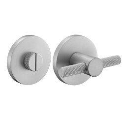 Фиксатор сантехнический на круглой розетке Morelli MH-WC-R6T SC матовый хром
