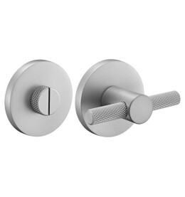 Фиксатор сантехнический на круглой розетке Morelli MH-WC-R6T SC матовый хром