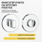 Ручка поворотная BK6.R.ARC.R52 (BK6 ARC) CP-8 хром