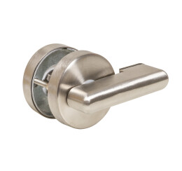Ручка поворотная BK8.R.DSS304-button с индикатором INOX 304