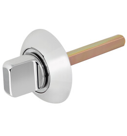 Ручка поворотная BKW8x75.R.AR54 PLASTIC (BKW8 AR) CP-8 хром