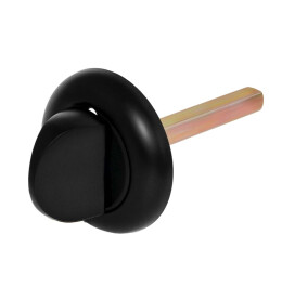 Ручка поворотная BKW8x75.R.HMR54 (HMR8x75) BL-24 черный