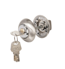 Ручка поворотная с фиксацией ключом BK6.FIX.JR SN-3 мат.никель