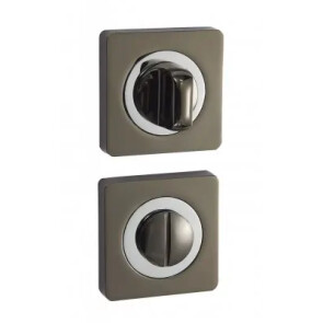 Накладка санузловая Vantage «BK02BN/CP» Черный никель/Хром