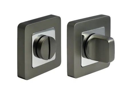 Фиксатор сантехнический Morelli MH-WC-S55 GR/PC графит/хром