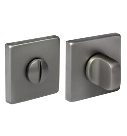 Фиксатор сантехнический на квадратной розетке Morelli LUX-WC-S5 ANT антрацит