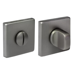 Фиксатор сантехнический на квадратной розетке Morelli LUX-WC-S5 ANT антрацит