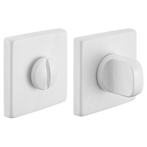 Фиксатор сантехнический на квадратной розетке Morelli LUX-WC-S5 BIA белый