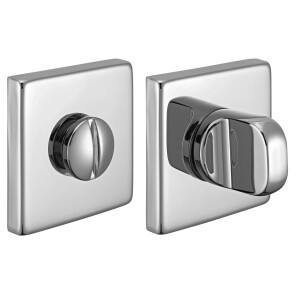 Фиксатор сантехнический на квадратной розетке Morelli LUX-WC-S5 CRO хром