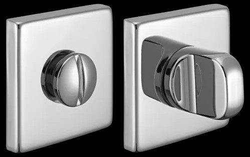 Фиксатор сантехнический на квадратной розетке Morelli LUX-WC-S5 CRO хром