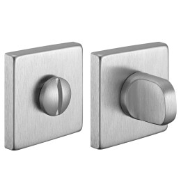 Фиксатор сантехнический на квадратной розетке Morelli LUX-WC-S5 CSA матовый хром