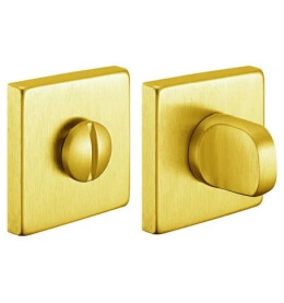 Фиксатор сантехнический на квадратной розетке Morelli LUX-WC-S5 OSA матовое золото