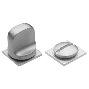 Фиксатор сантехнический на квадратной розетке Morelli LUX-WC-SM CSA матовый хром