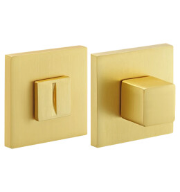 Фиксатор сантехнический на квадратной розетке Morelli MH-WC-S6 MSG матовое сатинированное золото