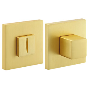 Фиксатор сантехнический на квадратной розетке Morelli MH-WC-S6 MSG матовое сатинированное золото