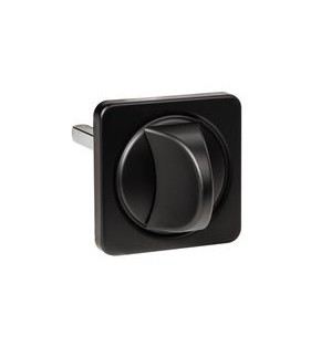 Ручка поворотная BKW8x75.K.MSC62 BL-24 черный ПЛАСТИК